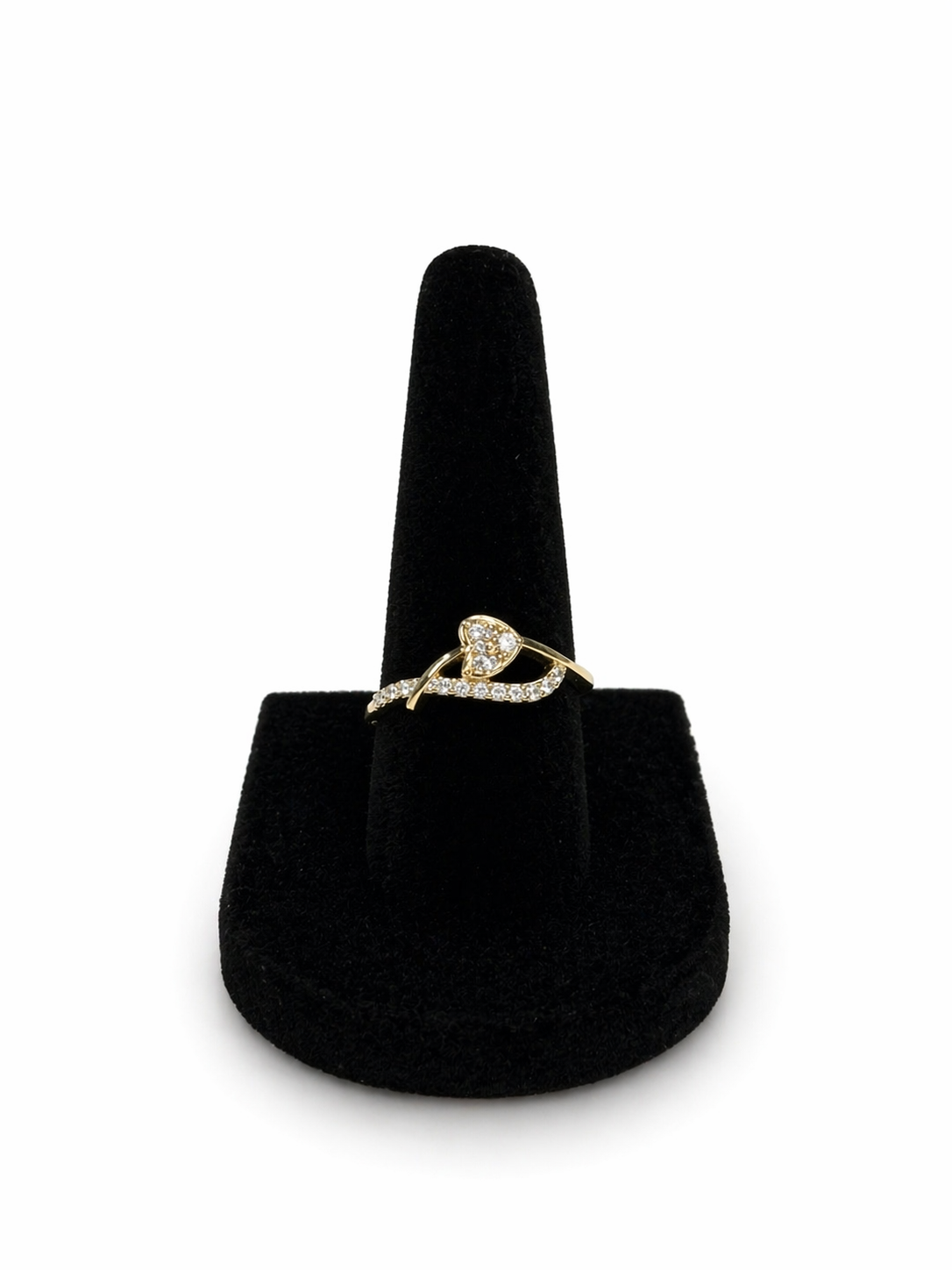 Heart Ring 10 Kt Size# 7