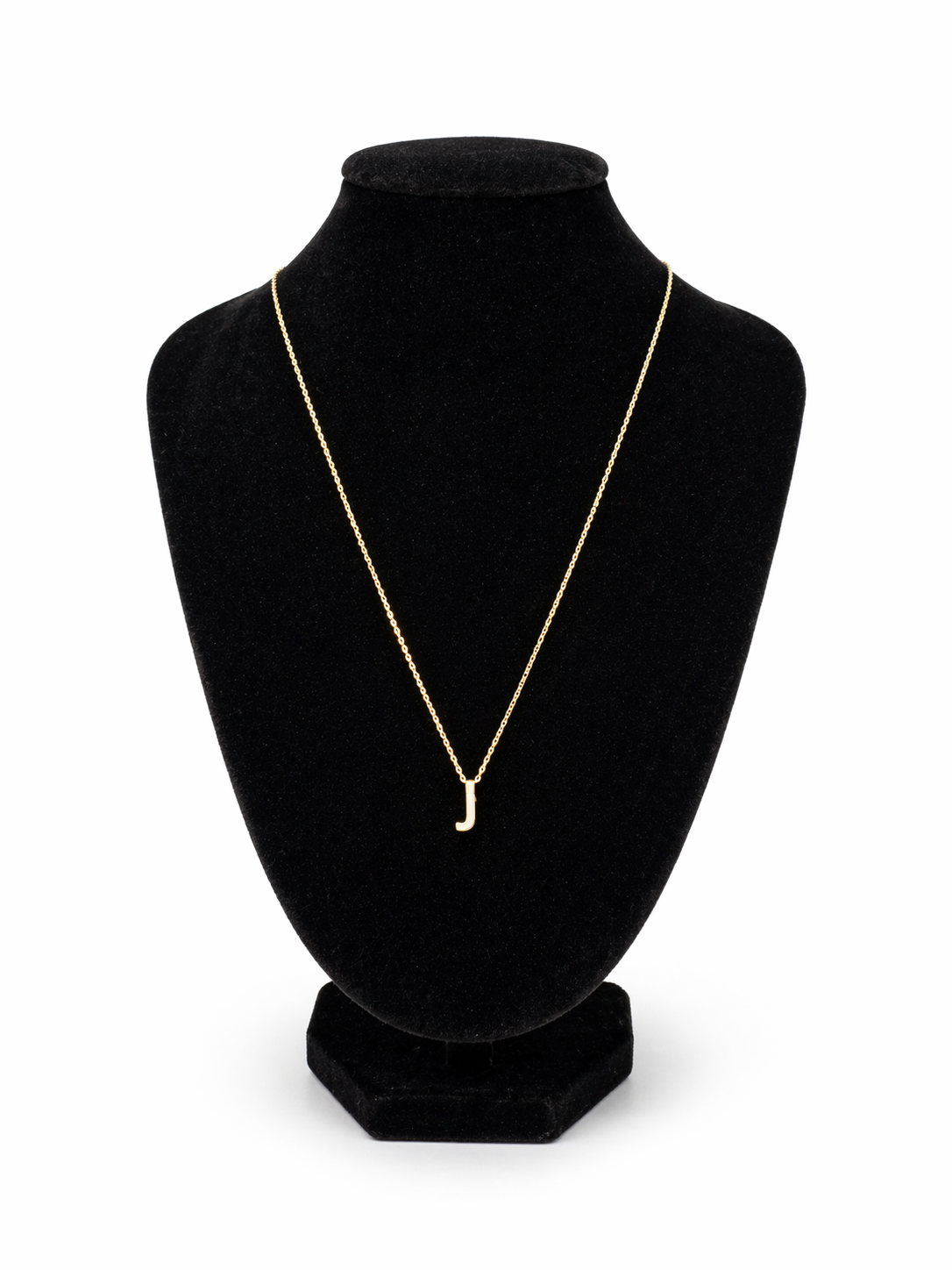 Chain with a Letter J 10Kt Size 18 in