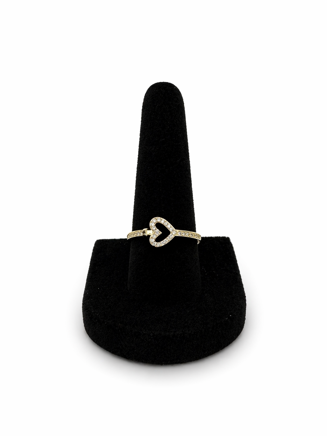 Heart Ring 10 Kt Size# 7.5