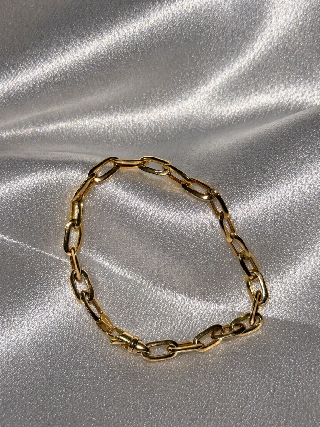 Pepper Clip Bracelet 10 Kt size 8 in