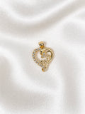 Beautiful Heart Pendant 10Kt