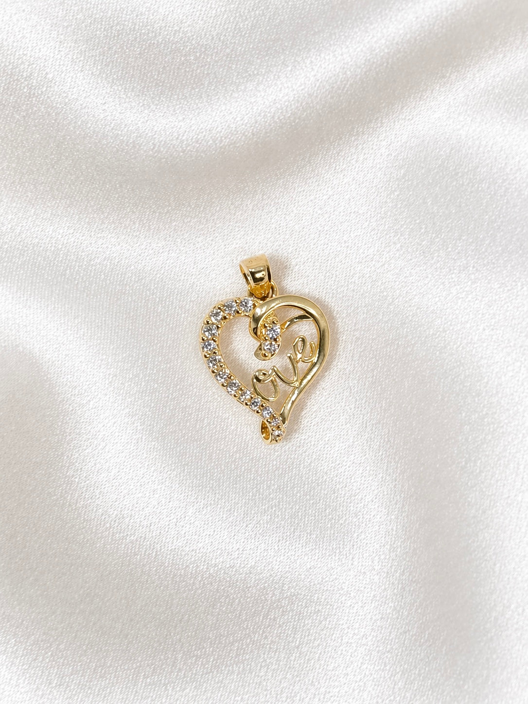 Beautiful Heart Pendant 10Kt