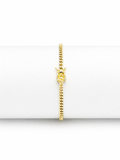 Cuban Link Bracelet 10Kt 7 in 3 mm