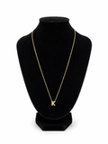 Chain with a letter K 10Kt Size 18 in
