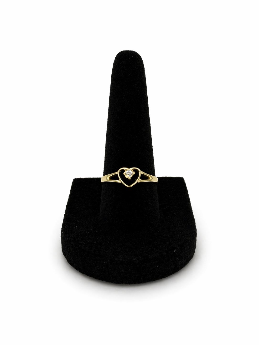 Heart Ring 10 Kt Size# 8