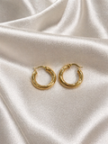 Medium Hoops 10Kt